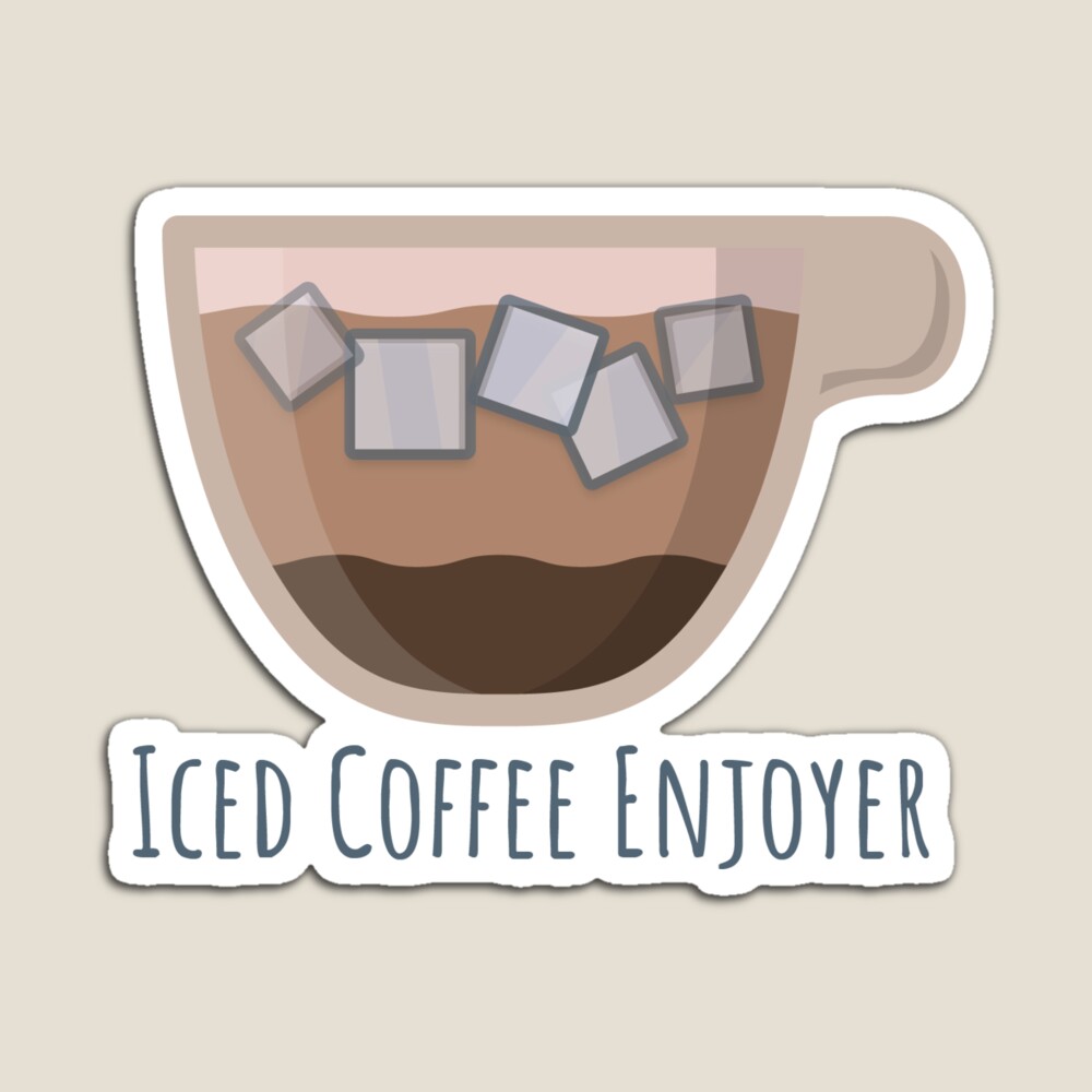 Coffee Iced Enjoyer Sticker
