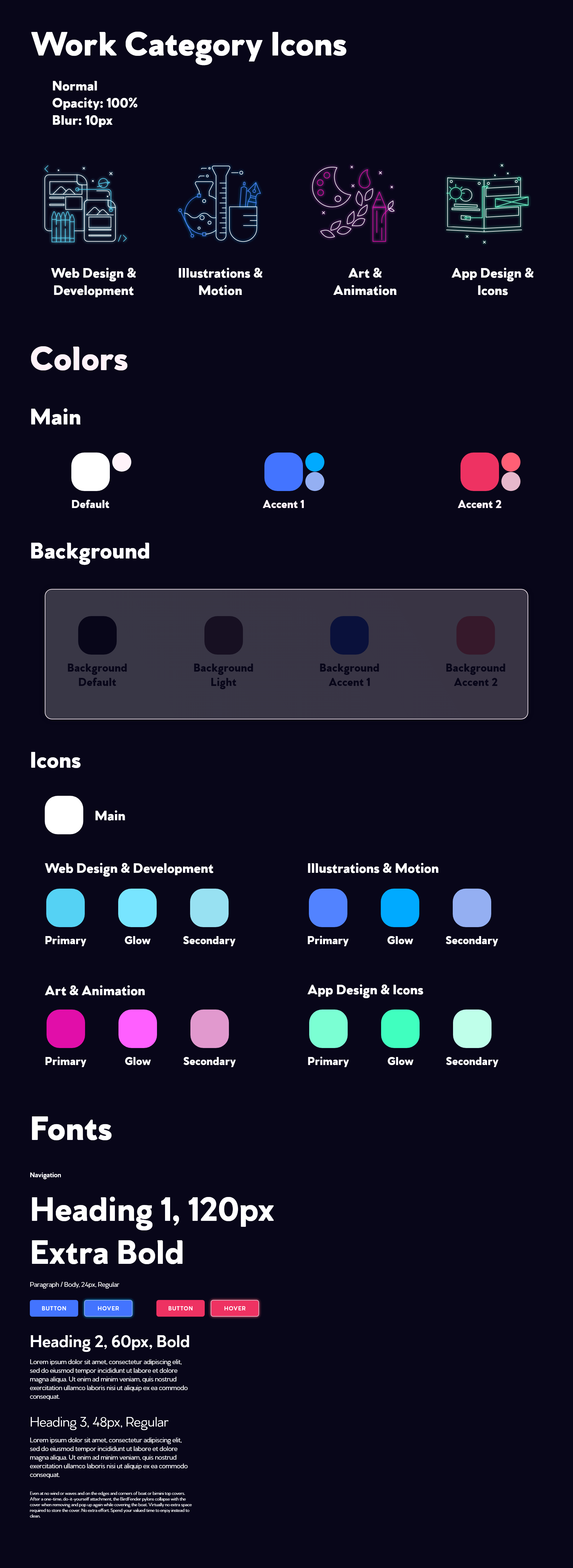 Personal Brand (2021) Design System