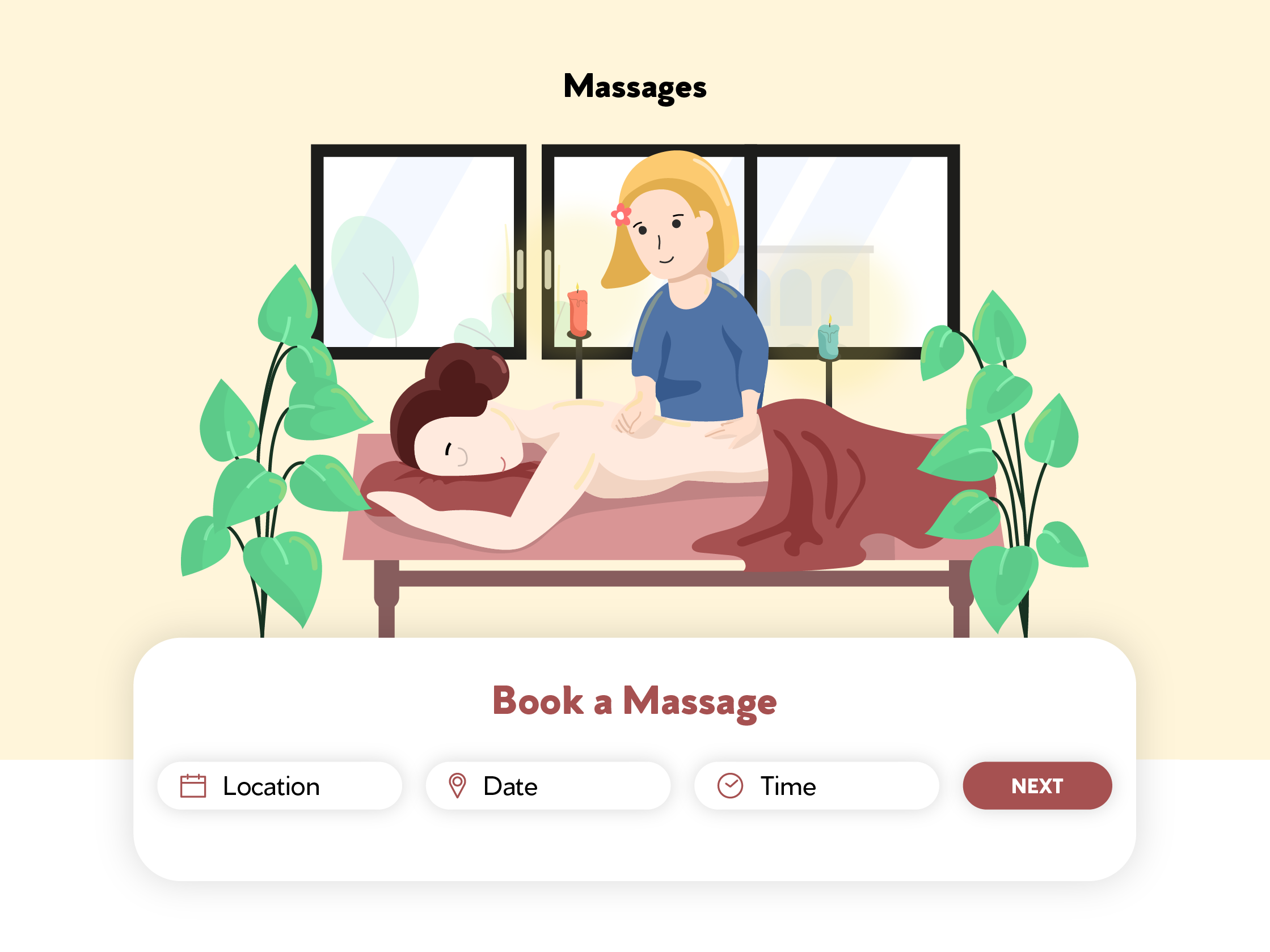 Massage Illustration